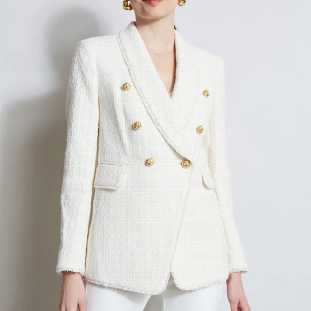 ELIE TAHARI COLLECTION TWEED BLAZER NWT